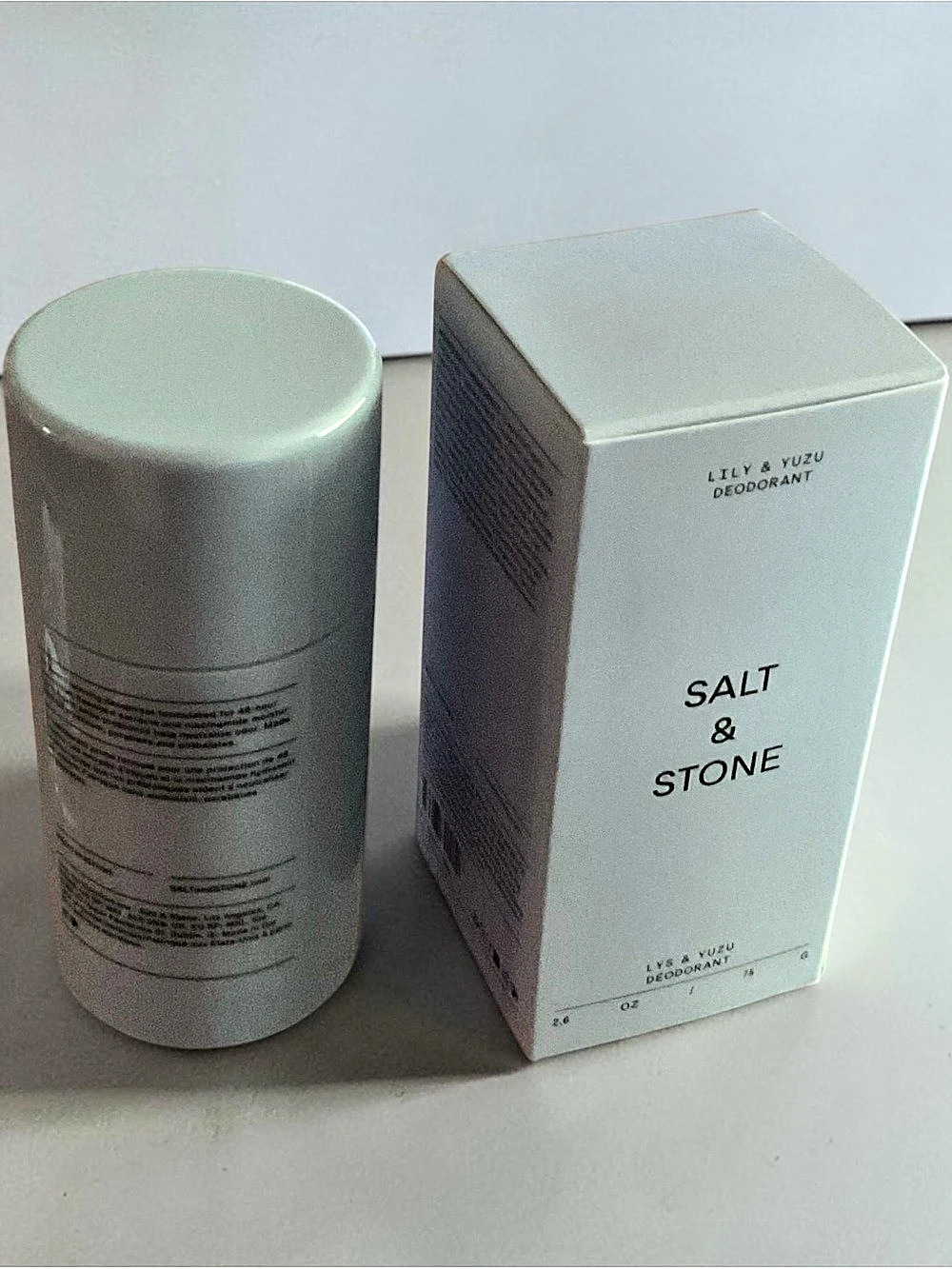 Lily & Yuzu Salt & Stone Deodorant 2.6 oz - Picture 4 of 4